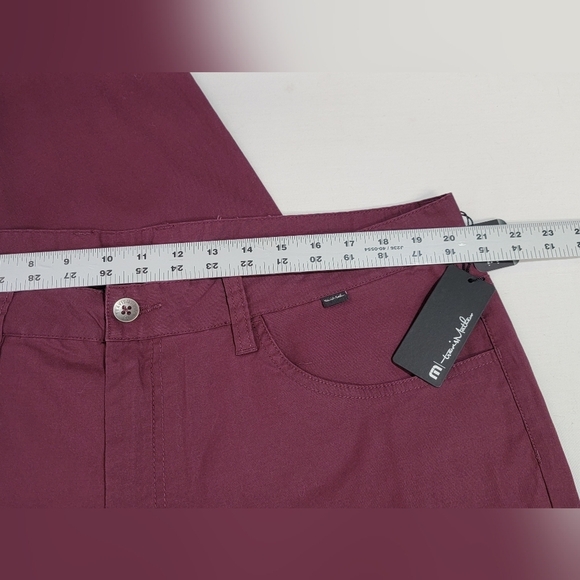 Travis Mathew The Trifecta Men’s Golf Pant In Winetasting Men's 40x34 - Picture 13 of 13